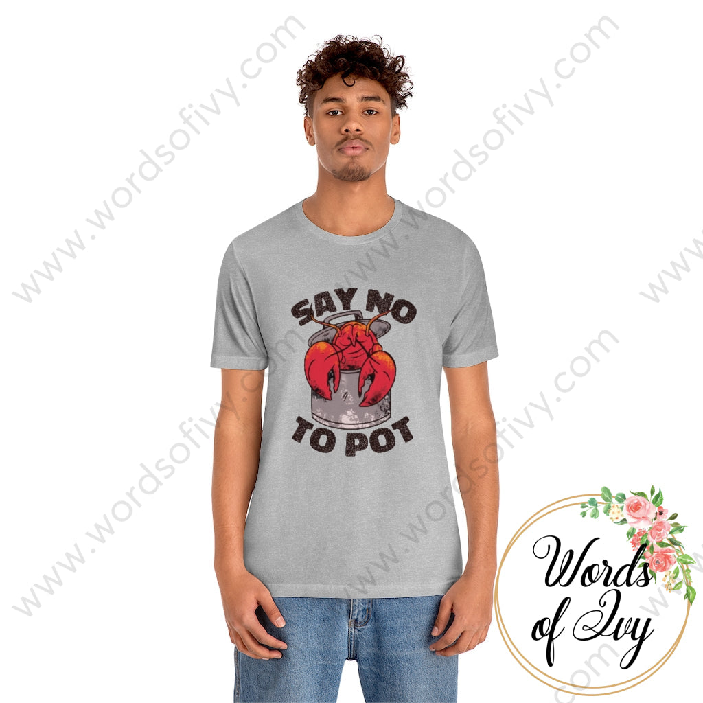 Adult Tee - Lobster Say No To Pot 220415002 T-Shirt