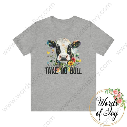 Adult Tee - MAMA DOESN'T TAKE NO BULL 230416004 | Nauti Life Tees