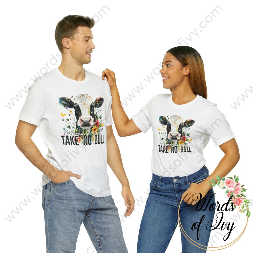 Adult Tee - Mama Doesnt Take No Bull 230416004 T-Shirt