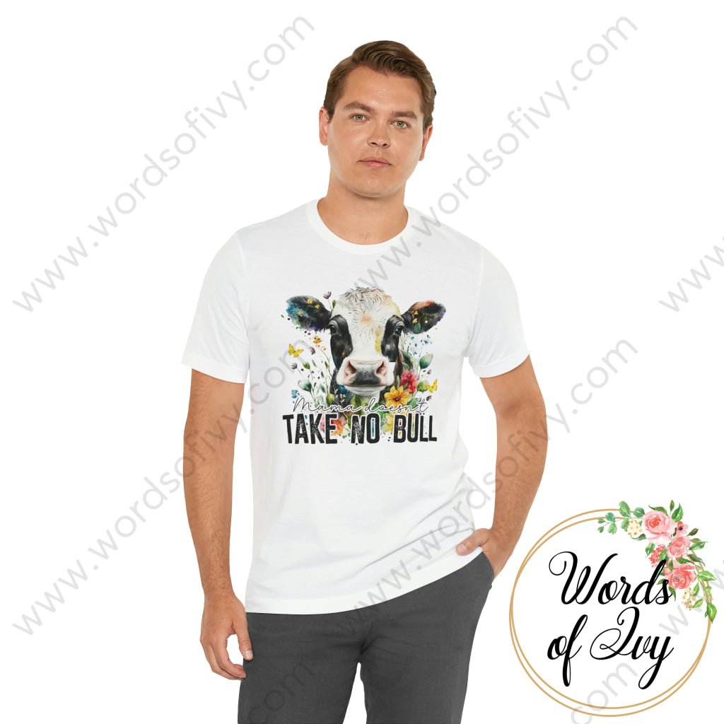 Adult Tee - MAMA DOESN'T TAKE NO BULL 230416004 | Nauti Life Tees