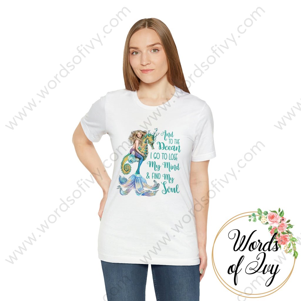 Adult Tee - Mermaid Ocean 220408003 T-Shirt