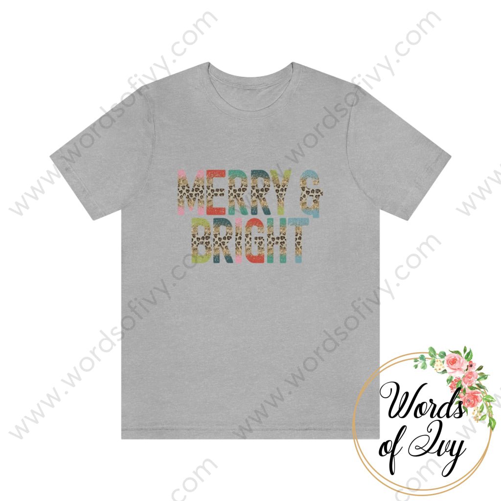 Adult Tee - MERRY AND BRIGHT 221025002 | Nauti Life Tees