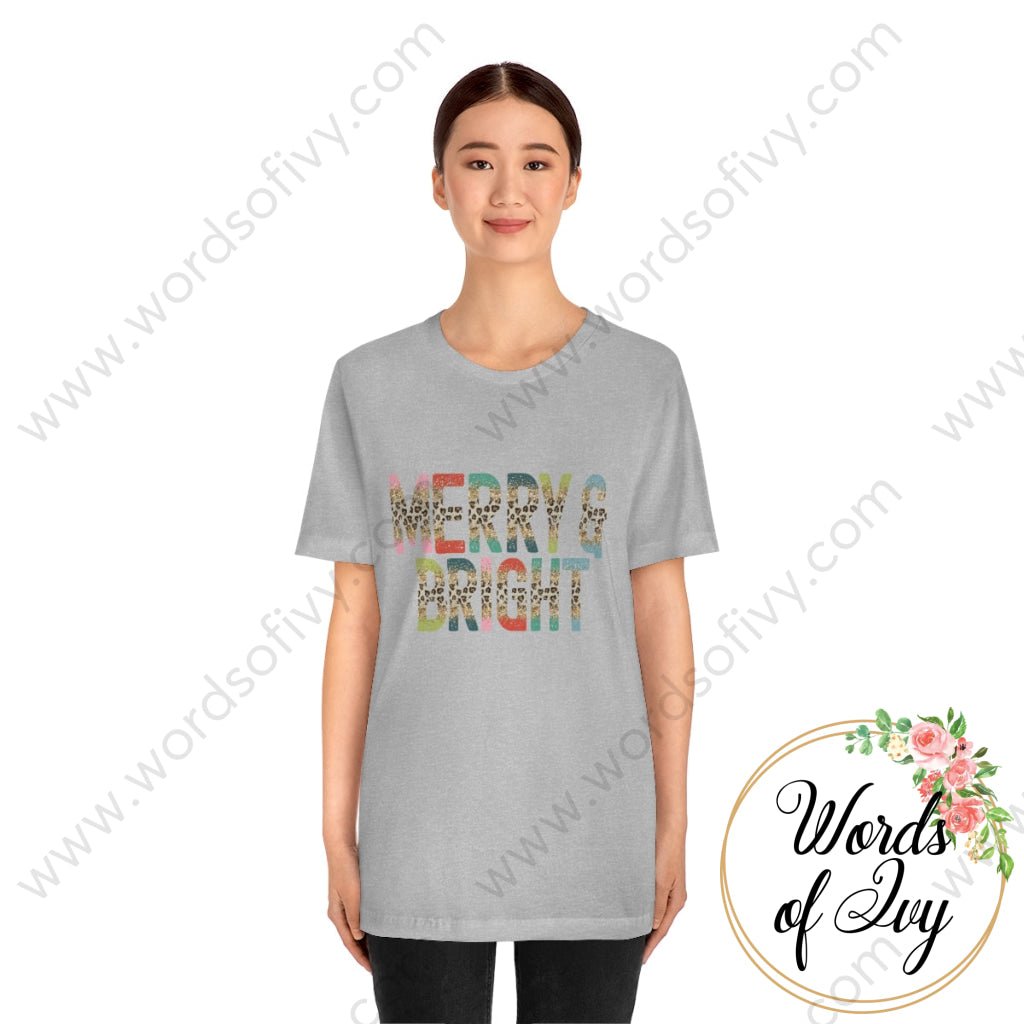 Adult Tee - MERRY AND BRIGHT 221025002 | Nauti Life Tees