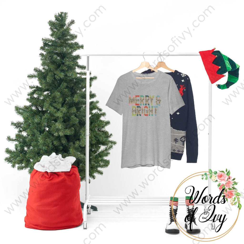 Adult Tee - MERRY AND BRIGHT 221025002 | Nauti Life Tees