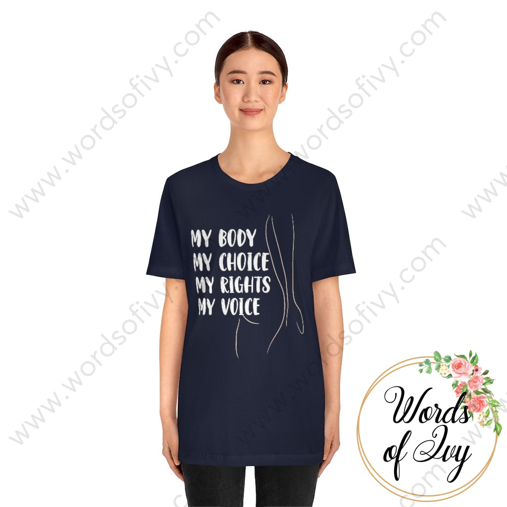 Adult Tee - My Body Choice Rights Voice 220714020 T-Shirt