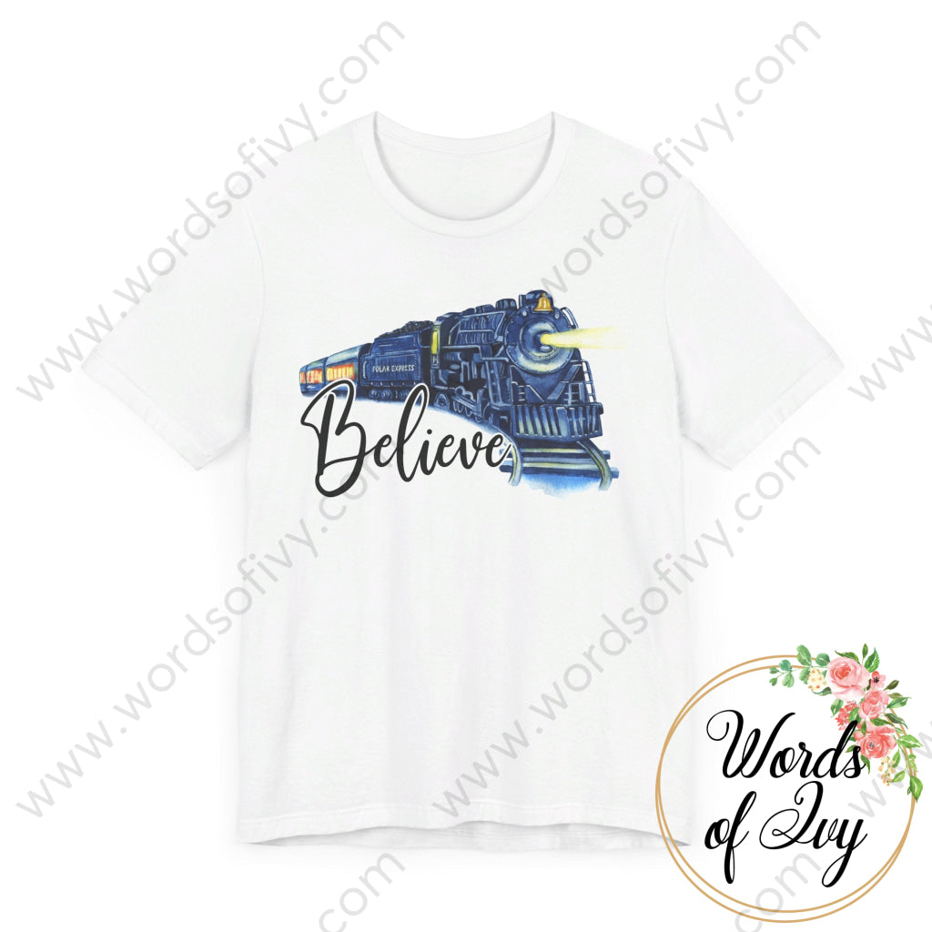 Adult Tee - Polar Express Believe 220926005 T-Shirt