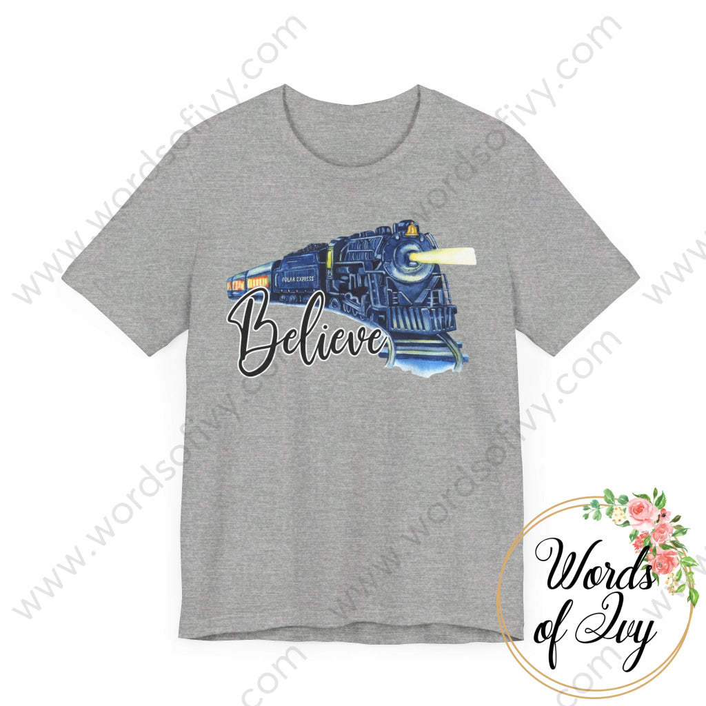 Adult Tee - Polar Express Believe 220926005 T-Shirt