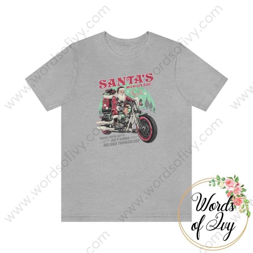 Adult Tee - Santa's Midnight Ride 221108009 | Nauti Life Tees