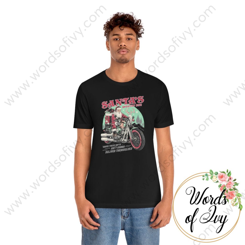 Adult Tee - Santa's Midnight Ride 221108009 | Nauti Life Tees