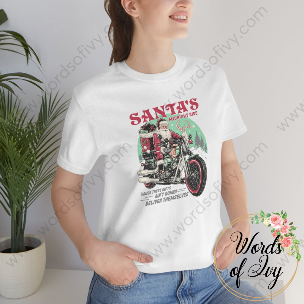 Adult Tee - Santa's Midnight Ride 221108009 | Nauti Life Tees