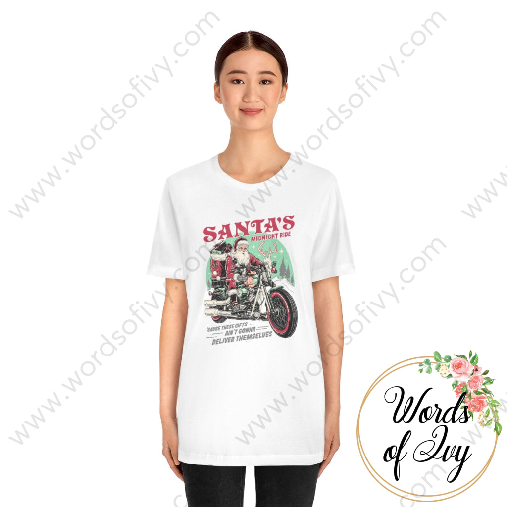 Adult Tee - Santa's Midnight Ride 221108009 | Nauti Life Tees