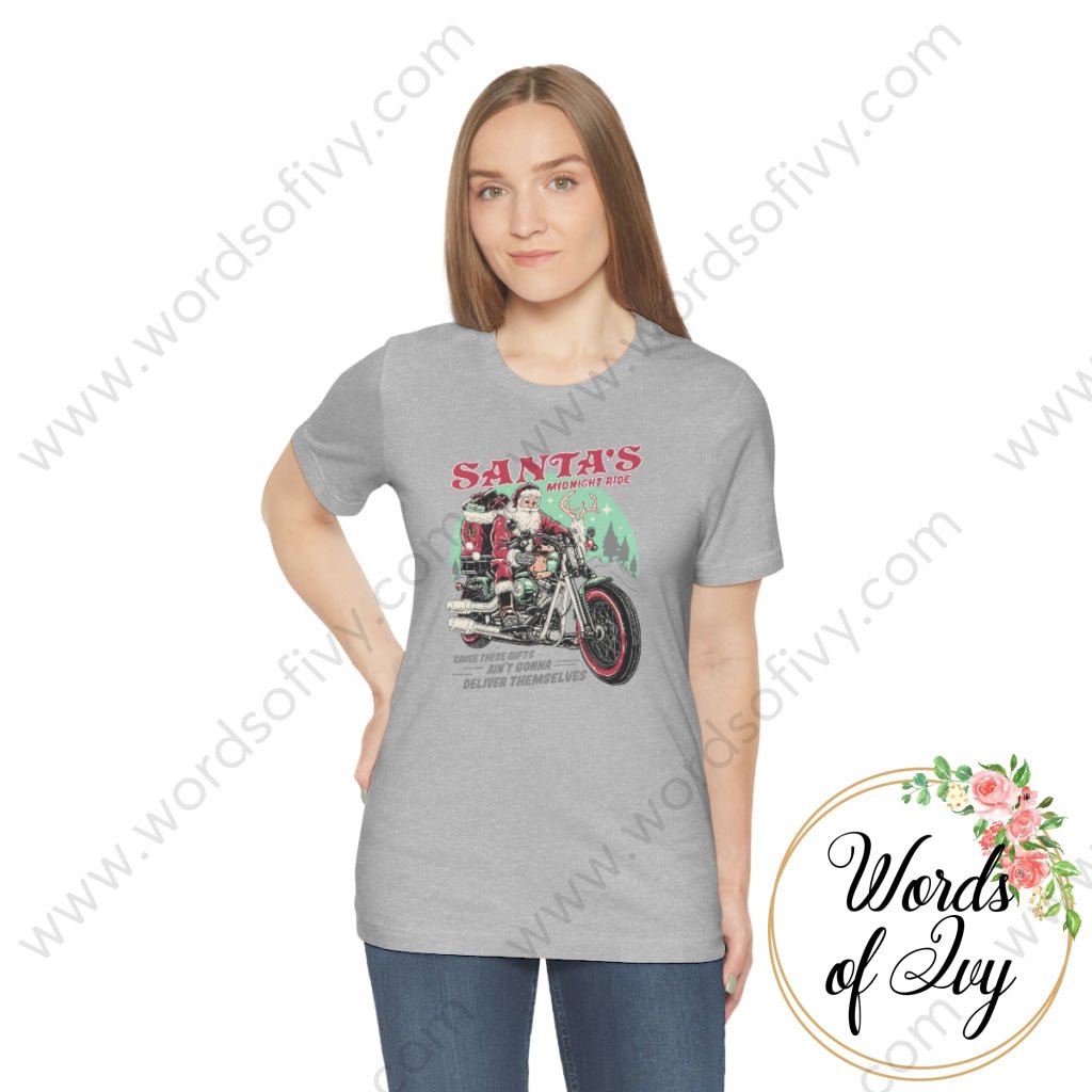 Adult Tee - Santa's Midnight Ride 221108009 | Nauti Life Tees