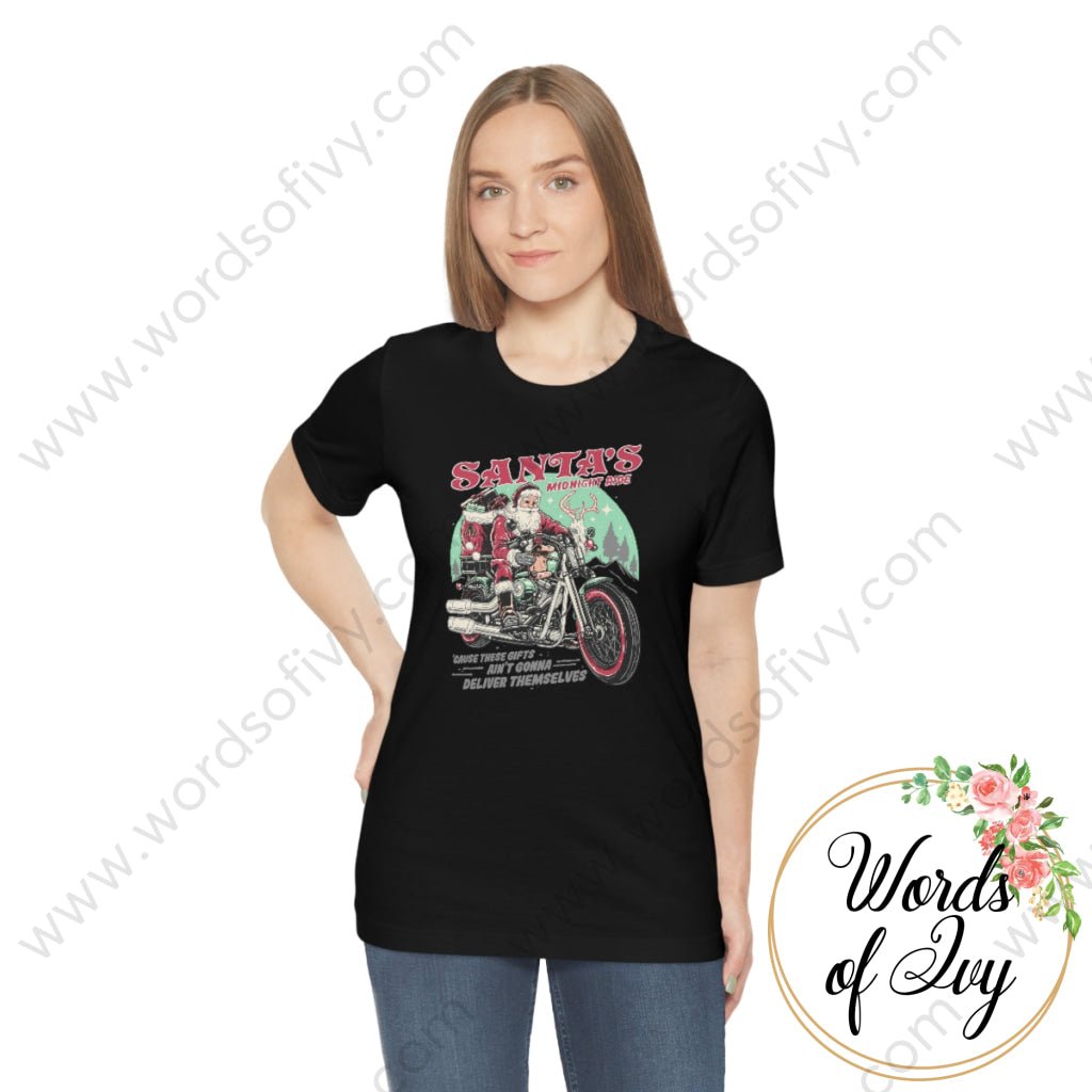 Adult Tee - Santa's Midnight Ride 221108009 | Nauti Life Tees