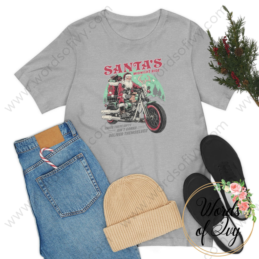 Adult Tee - Santa's Midnight Ride 221108009 | Nauti Life Tees