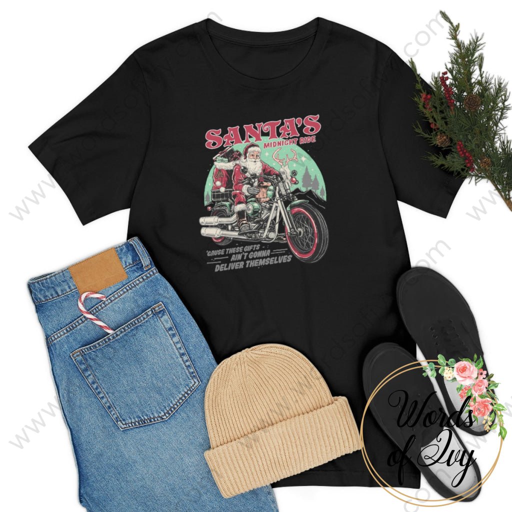 Adult Tee - Santa's Midnight Ride 221108009 | Nauti Life Tees