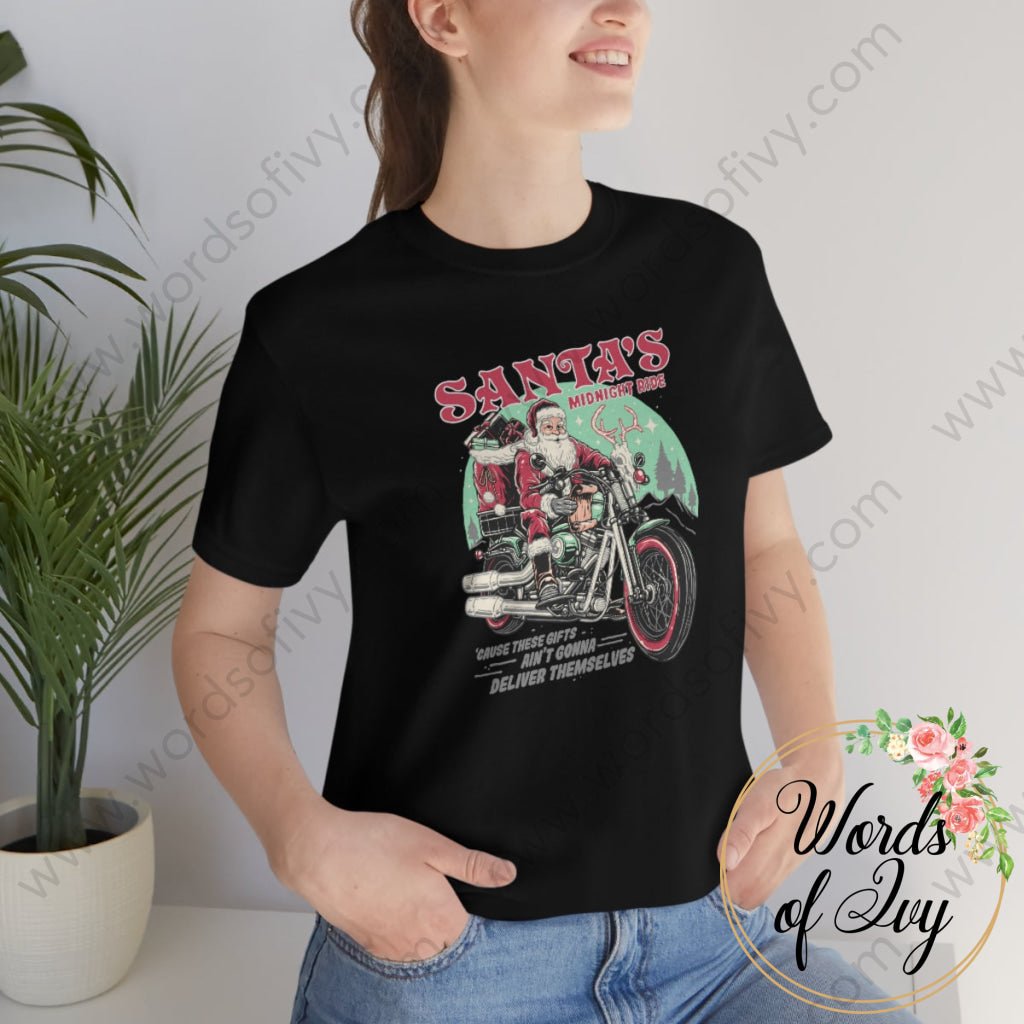 Adult Tee - Santa's Midnight Ride 221108009 | Nauti Life Tees