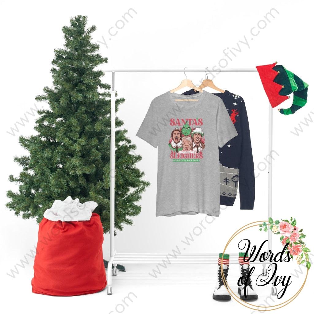 Adult Tee - Santas Sleighers 221108004 T-Shirt