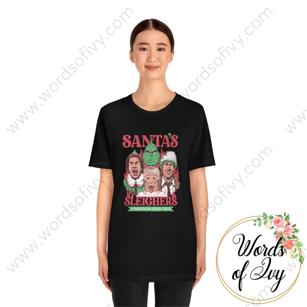 Adult Tee - Santas Sleighers 221108004 T-Shirt