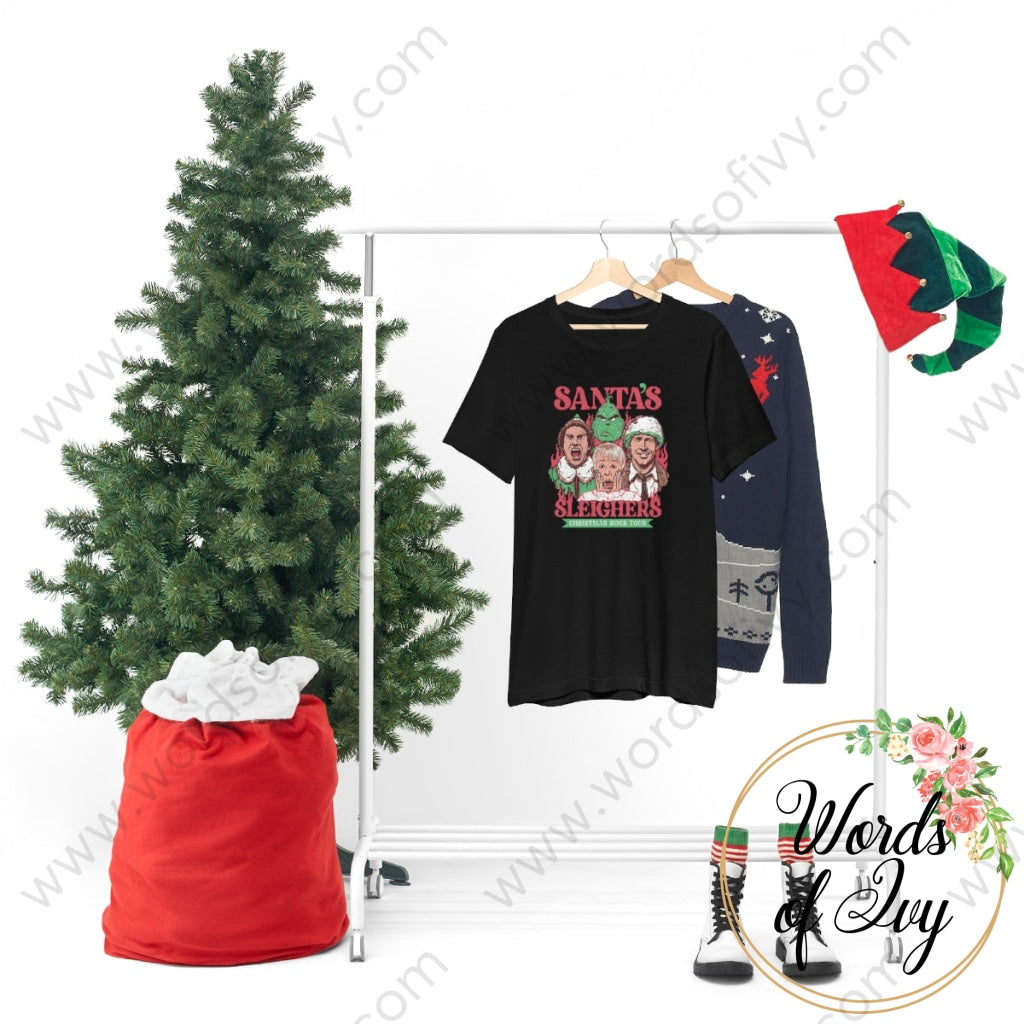 Adult Tee - Santas Sleighers 221108004 T-Shirt