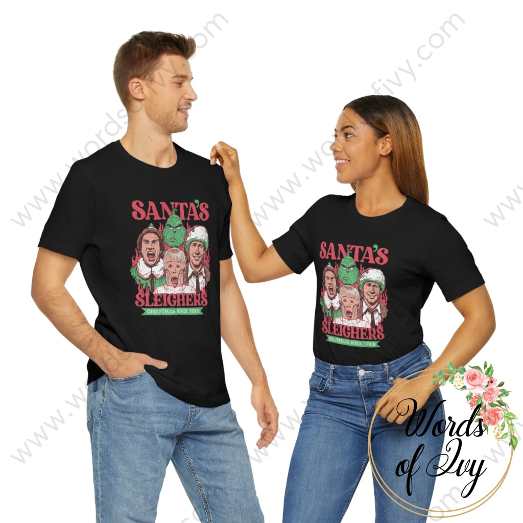 Adult Tee - Santas Sleighers 221108004 T-Shirt