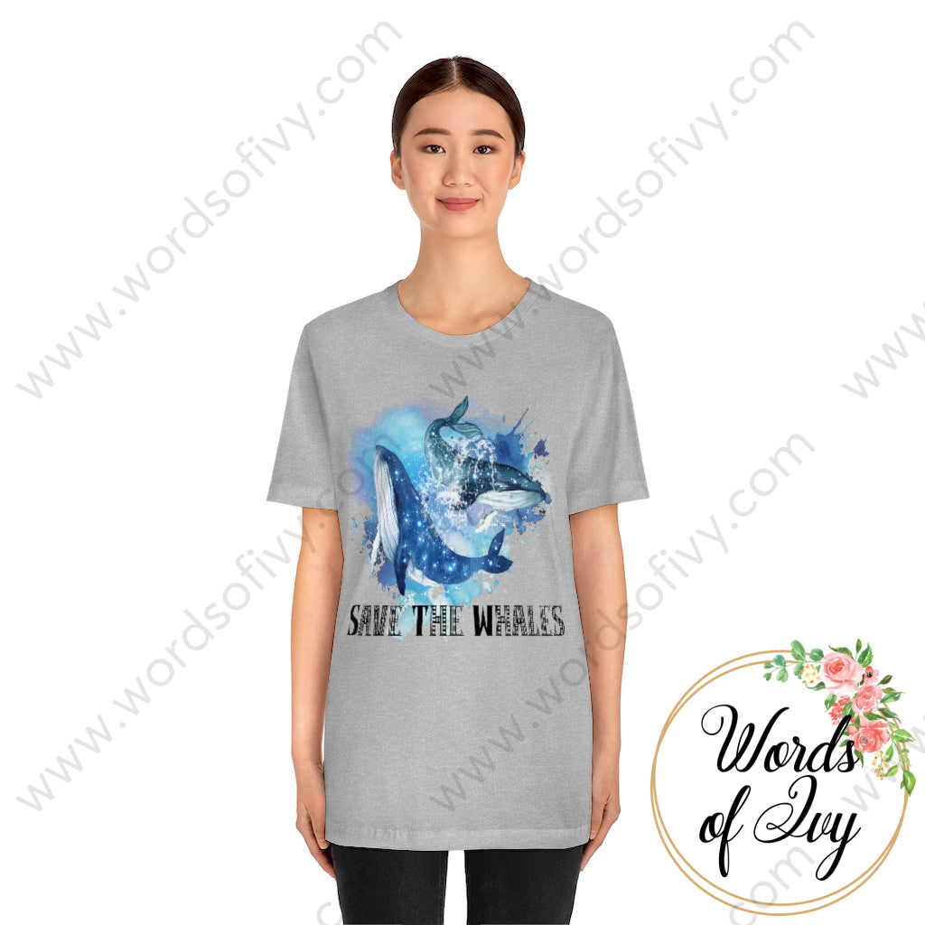 Adult Tee - Save The Whales 220417002 T-Shirt