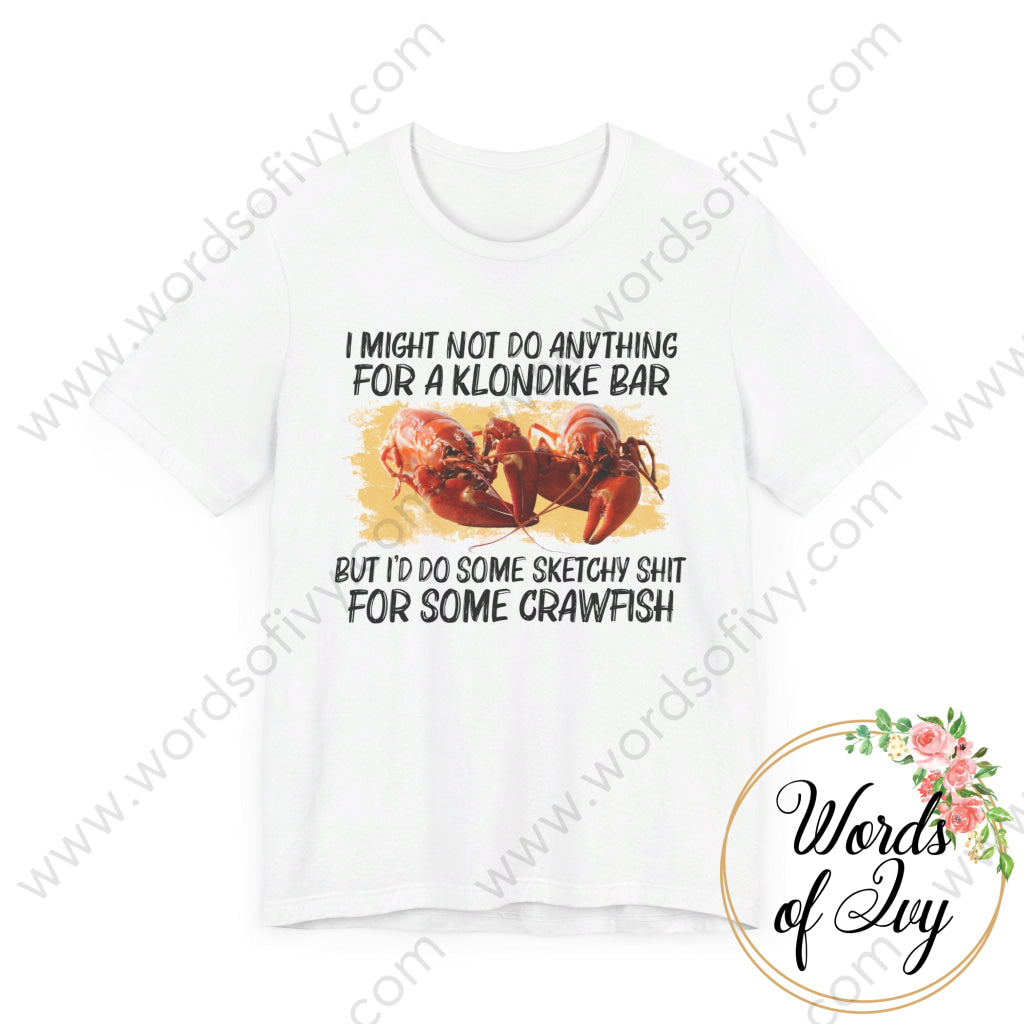 Adult Tee - Sketchy Shit Crawfish 240724053 T-Shirt