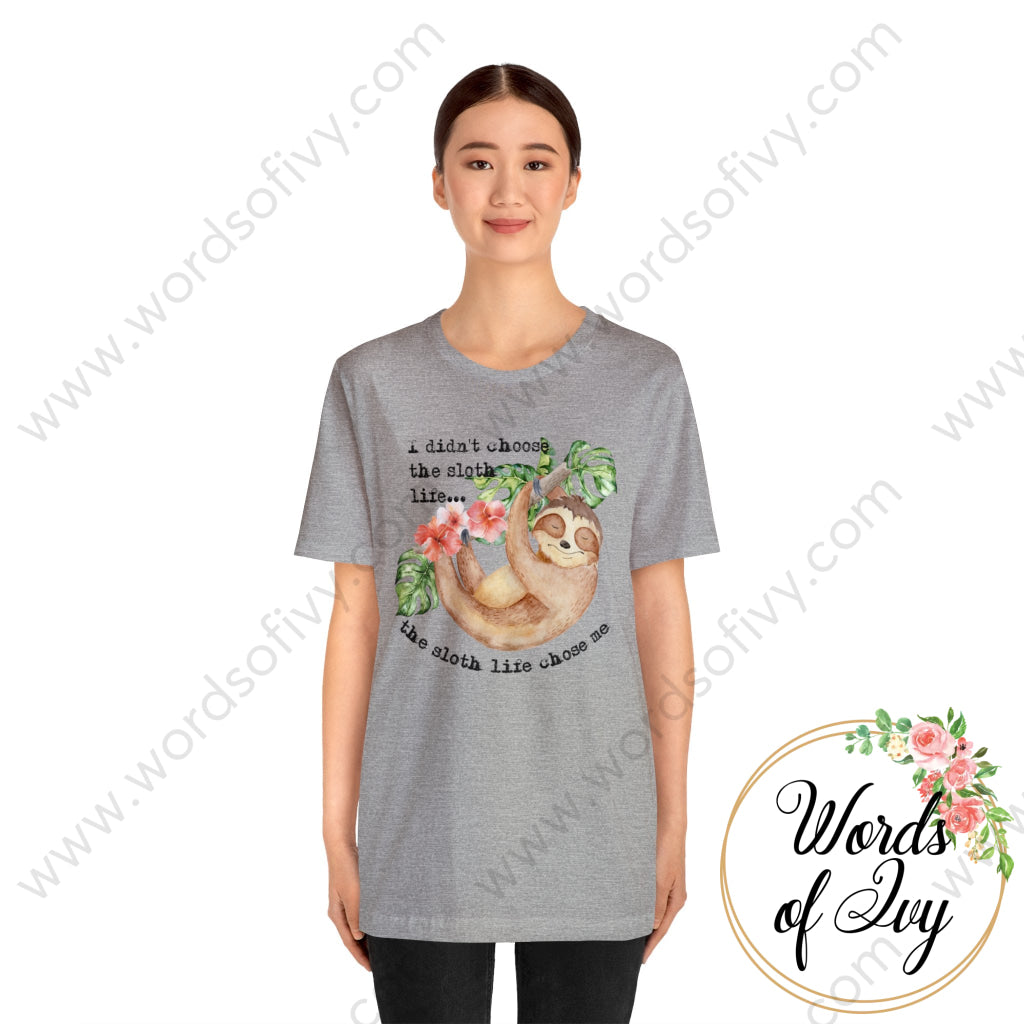 Adult Tee - Sloth Life 230703049 T-Shirt