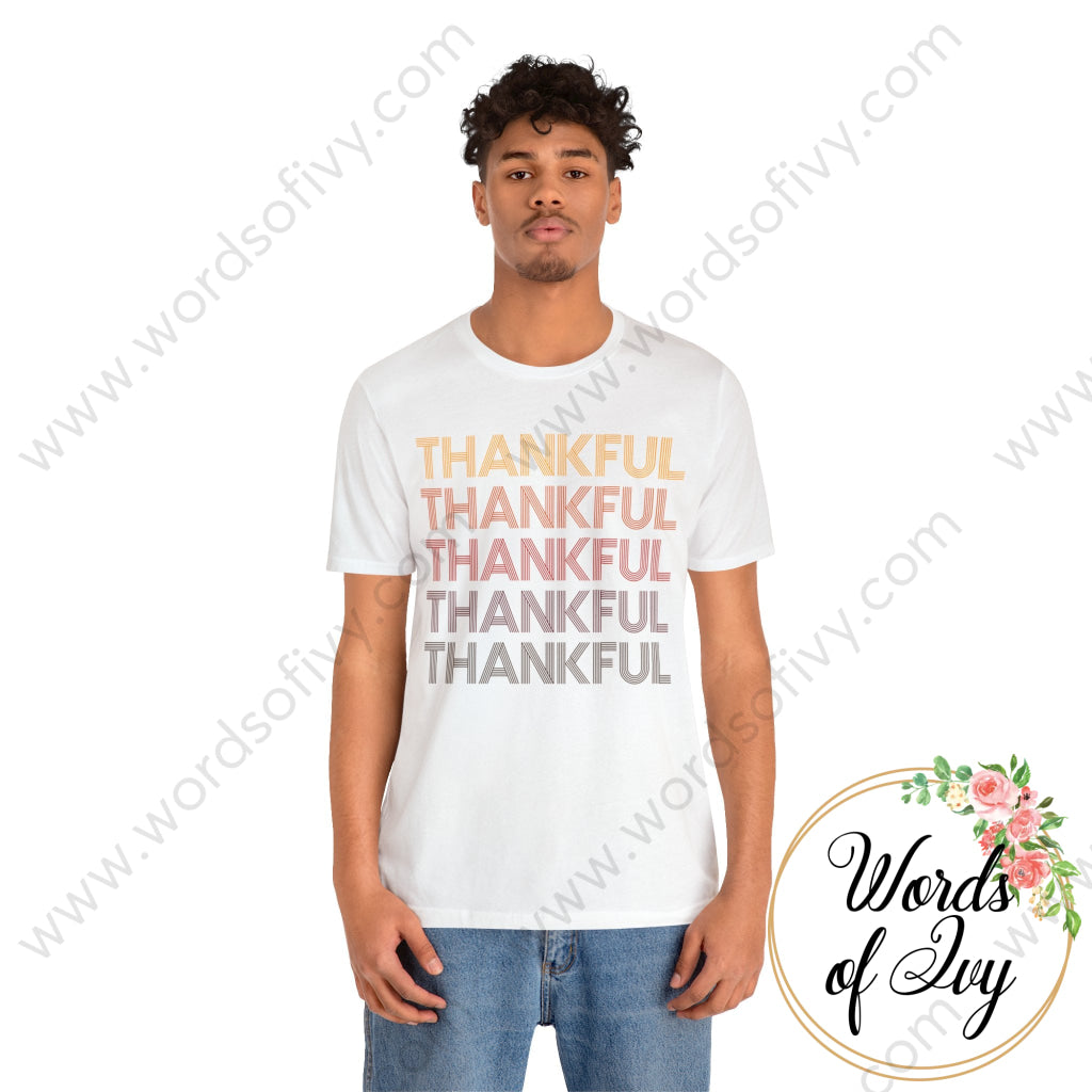 Adult Tee - THANKFUL 230703089 | Nauti Life Tees