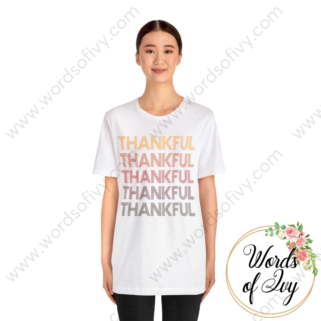 Adult Tee - THANKFUL 230703089 | Nauti Life Tees