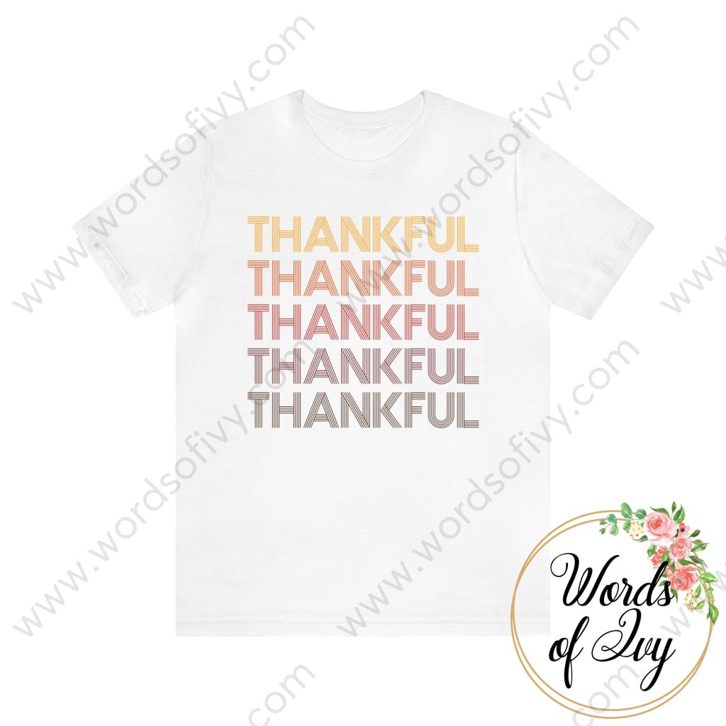 Adult Tee - THANKFUL 230703089 | Nauti Life Tees