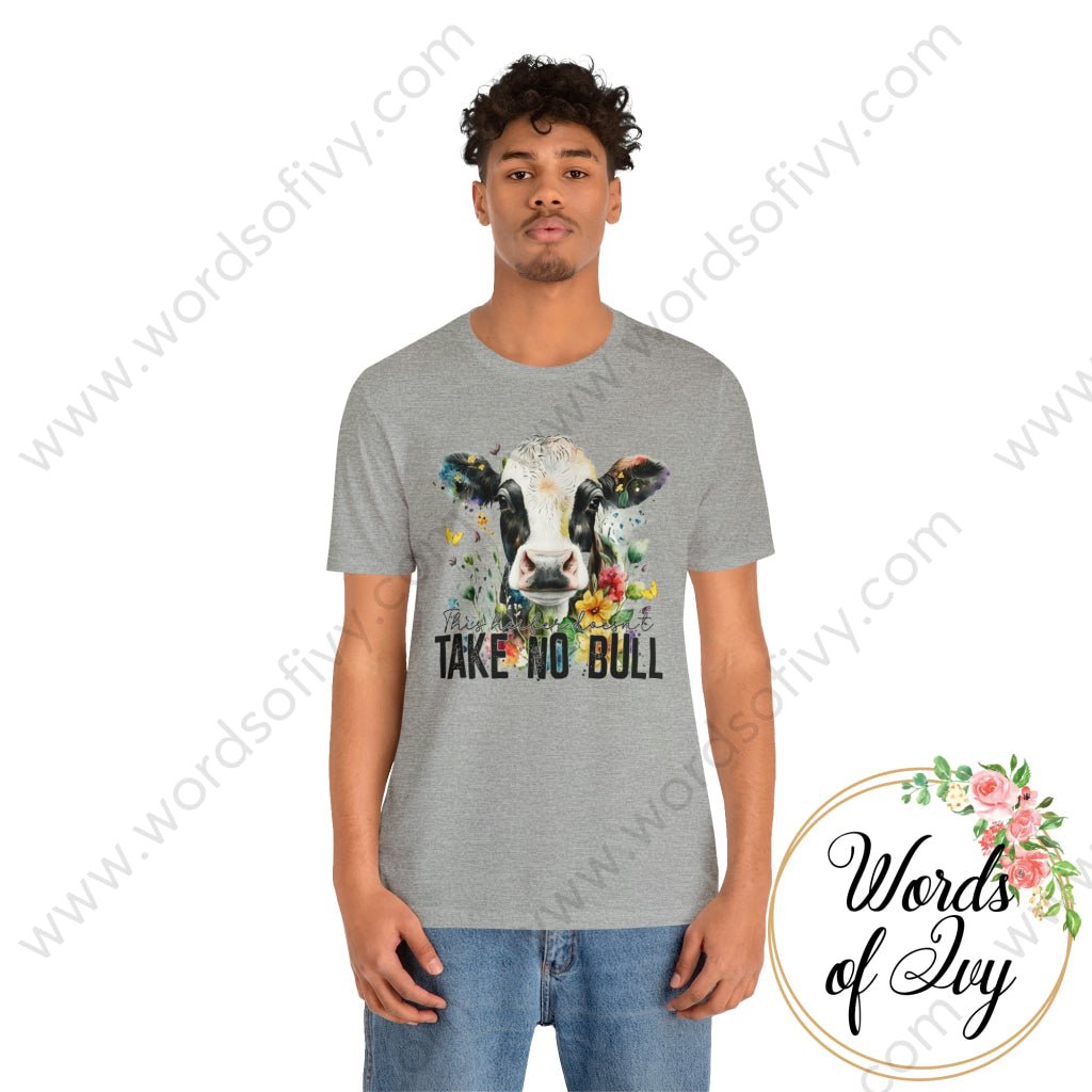 Adult Tee - This Heifer Doesnt Take No Bull 230416007 T-Shirt