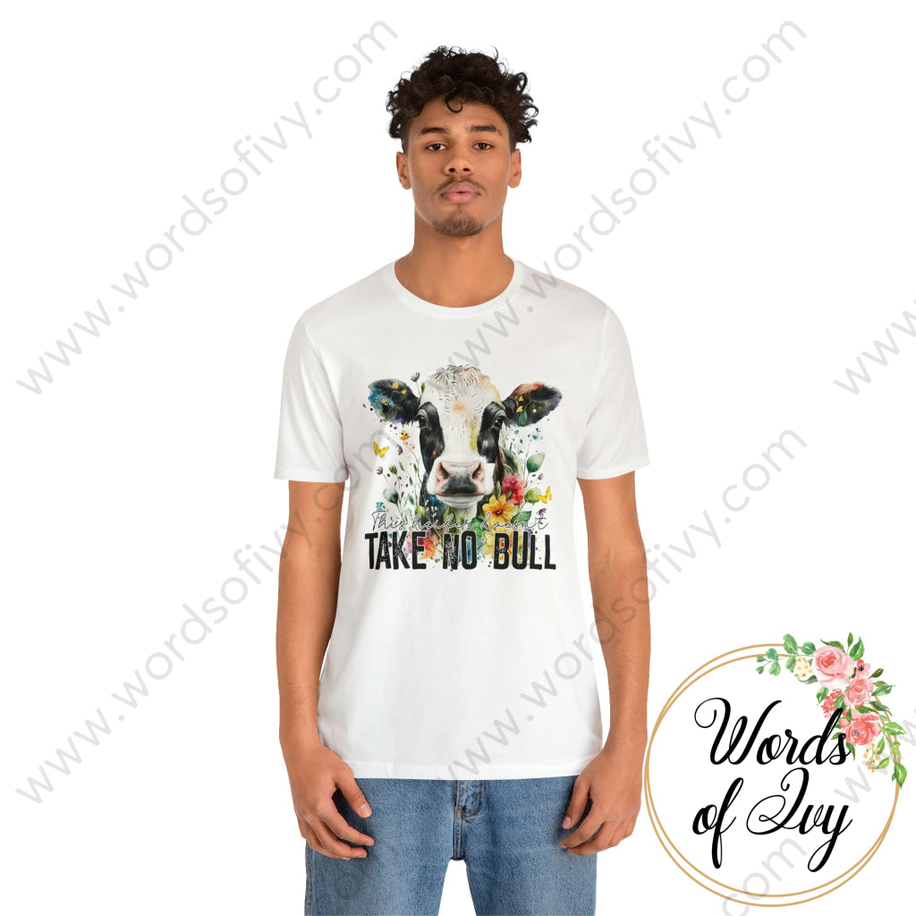 Adult Tee - This Heifer Doesnt Take No Bull 230416007 T-Shirt