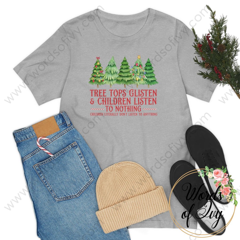 Adult Tee - Treetops Glisten And Children Listen To No One 221205021 T-Shirt