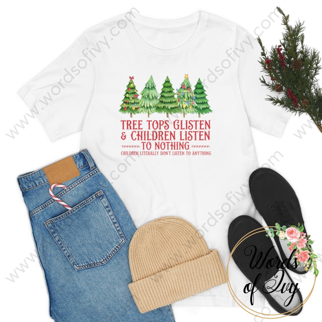 Adult Tee - Treetops Glisten And Children Listen To No One 221205021 T-Shirt