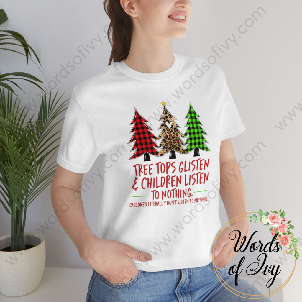 Adult Tee - Treetops Glisten And Children Listen To No One 221205023 T-Shirt