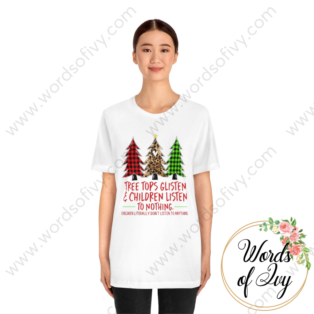 Adult Tee - Treetops Glisten And Children Listen To No One 221205023 T-Shirt