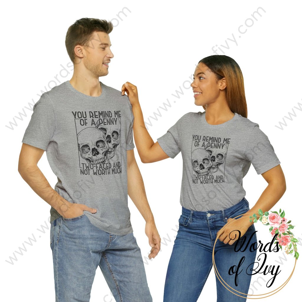 Adult Tee - Twofaced Penny 221220014 T-Shirt