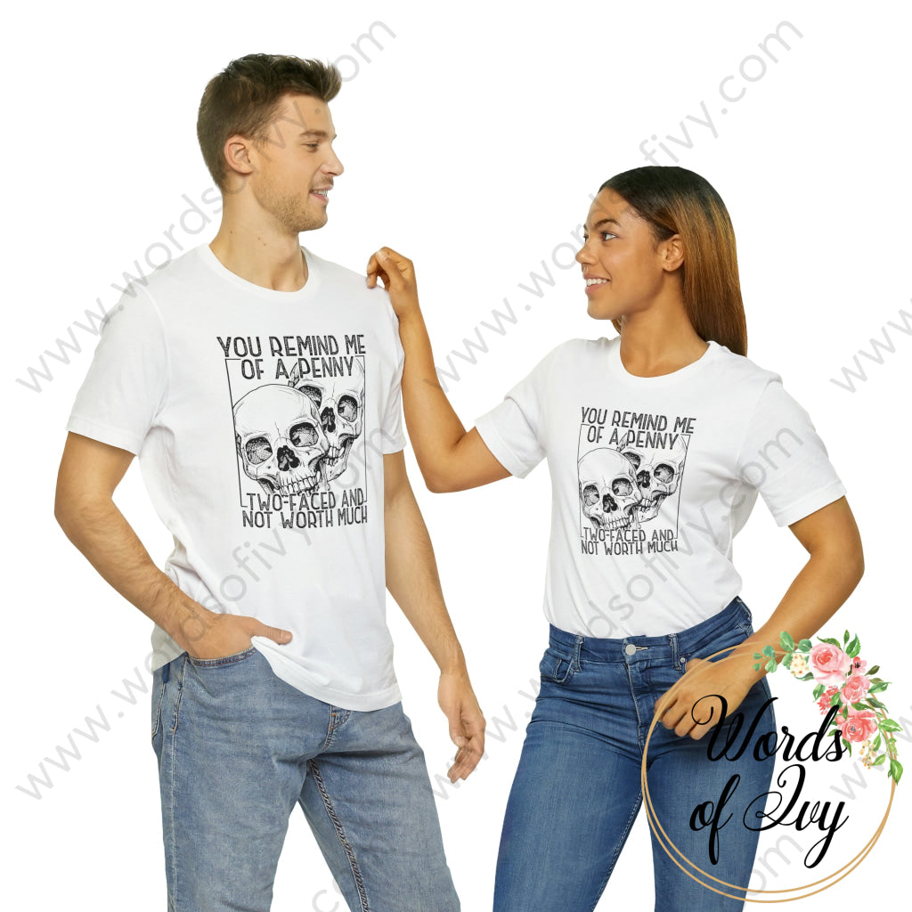 Adult Tee - Twofaced Penny 221220014 T-Shirt