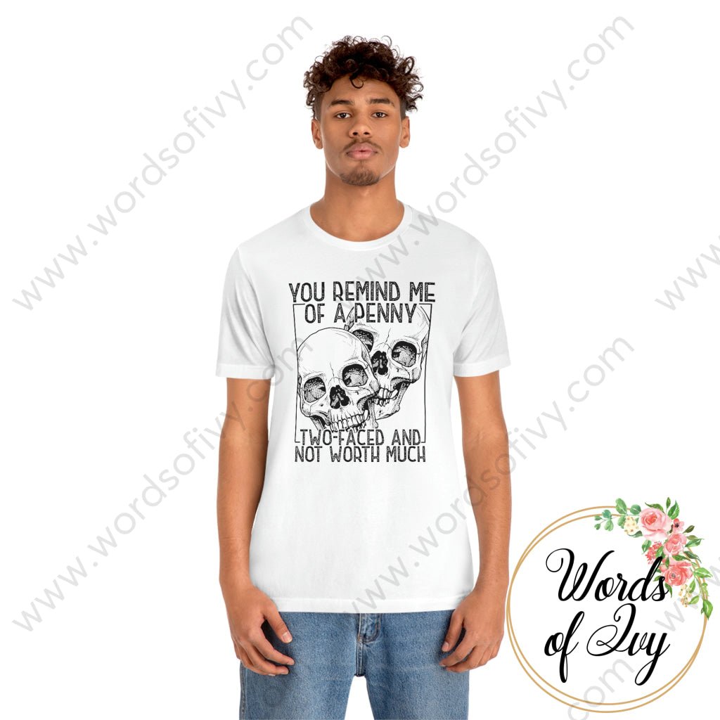 Adult Tee - Twofaced Penny 221220014 | Nauti Life Tees