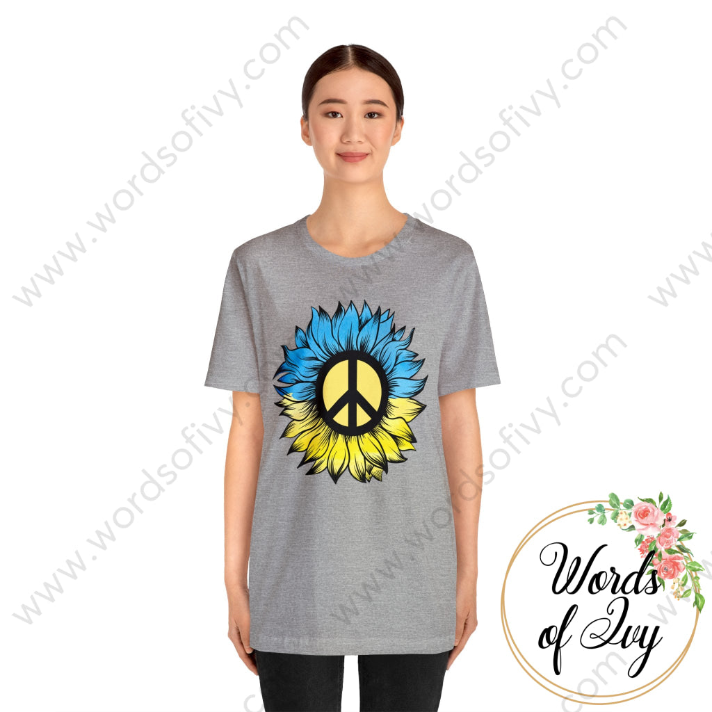 Adult Tee - Ukraine Sunflower 220305014 T-Shirt