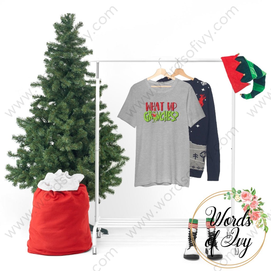 Adult Tee - WHAT UP GRINCHES 221008036 | Nauti Life Tees