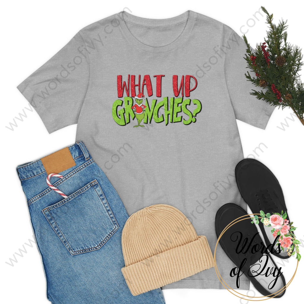 Adult Tee - WHAT UP GRINCHES 221008036 | Nauti Life Tees