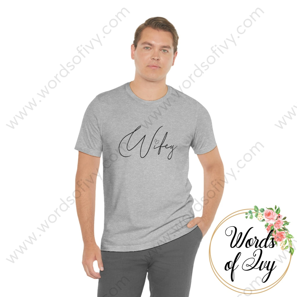 Adult Tee - Wifey 211206001 T-Shirt