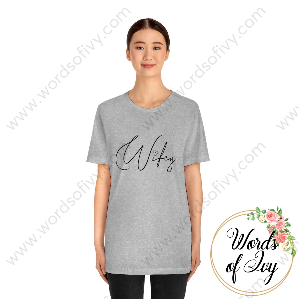 Adult Tee - Wifey 211206001 T-Shirt