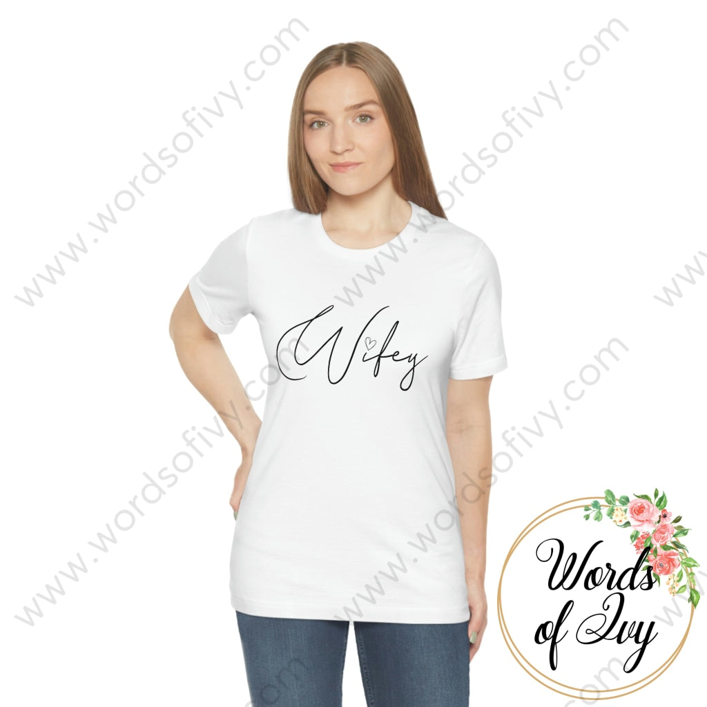 Adult Tee - Wifey 211206001 T-Shirt