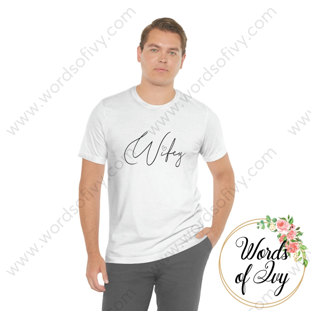 Adult Tee - Wifey 211206001 T-Shirt