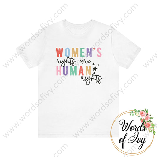 Adult Tee - Womens Rights Are Human 220706004 White / S T-Shirt