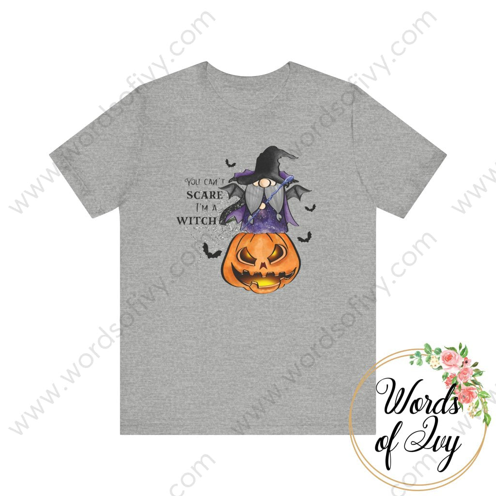 Adult Tee - You can't scare me I'm a witch 220816005 | Nauti Life Tees