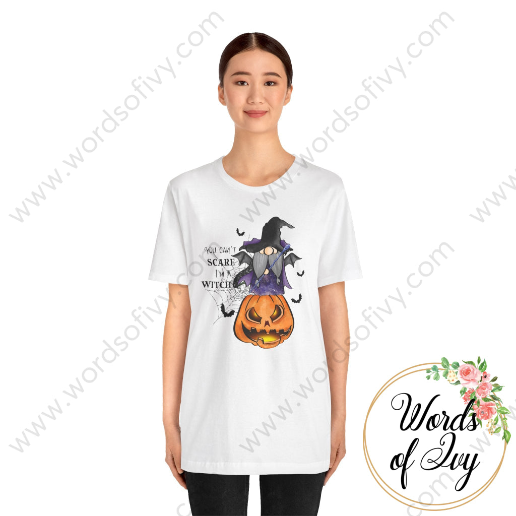 Adult Tee - You can't scare me I'm a witch 220816005 | Nauti Life Tees