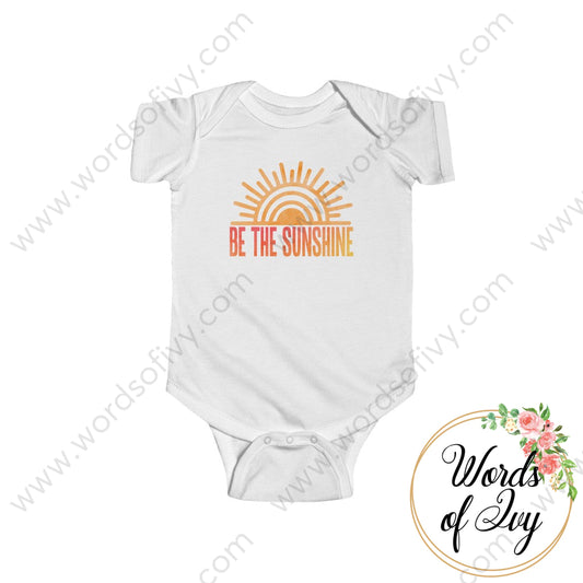 Baby Tee - Be The Sunshine 220714003 White / 12M Kids Clothes